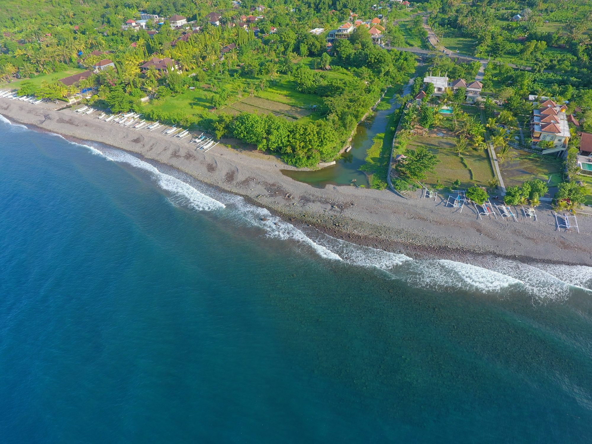 Taman Padi Villa Амед Экстерьер фото